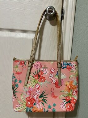 Spartina 449 flamingo purse